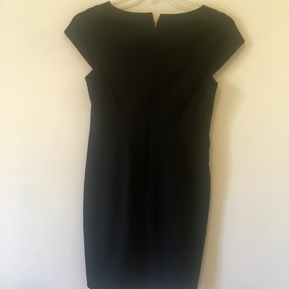 {Banana Republic} Wool Blend Black Sheath Dress - Picture 2 of 8